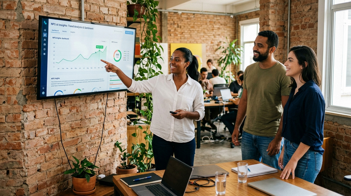 Imagem sobre Como gerar relatorios de NPS conversando com uma IA, em vez de montar dashboard manualmente.