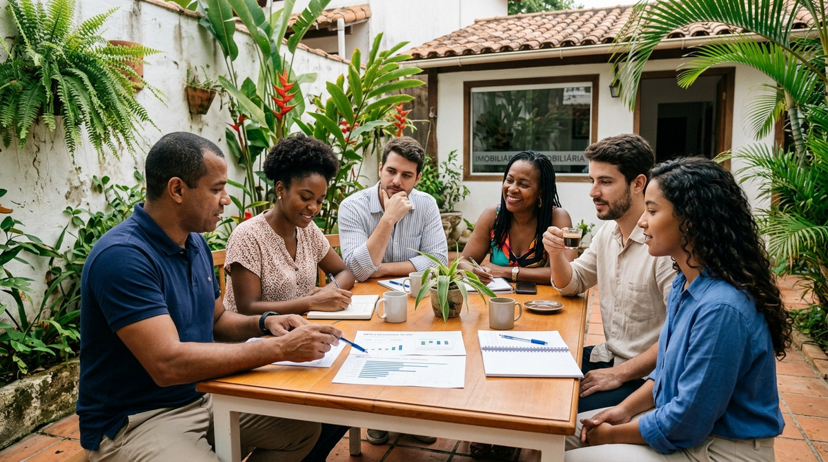 Imagem sobre Como imobiliarias medem satisfacao nas jornadas de locacao, venda e pos-contrato para gerar indicacao.