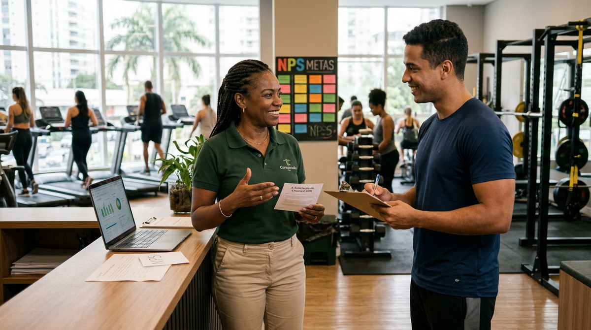 Imagem sobre Como usar o NPS por unidade para identificar e corrigir a filial problema na rede de academias