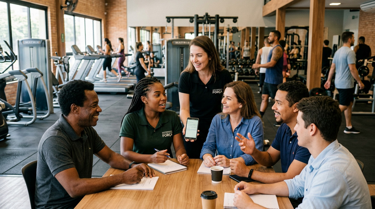 Imagem sobre Guia completo de pesquisa de satisfação para redes de academias com múltiplas unidades